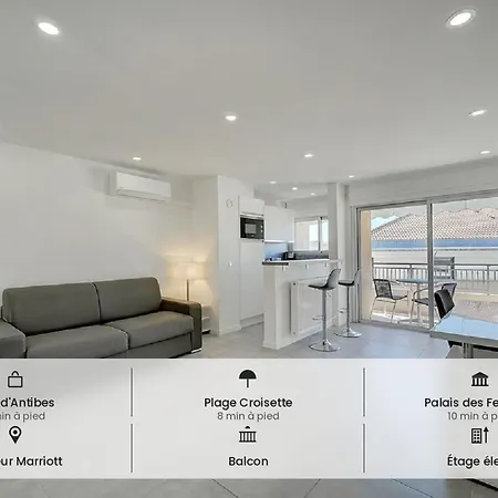 Cosy Balcon, Proche Plages- Centre A0b166 * Cannes