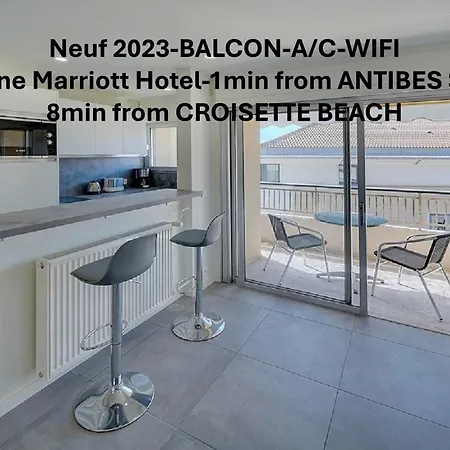 דירה Cosy Balcon, Proche Plages- Centre A0b166 קאן